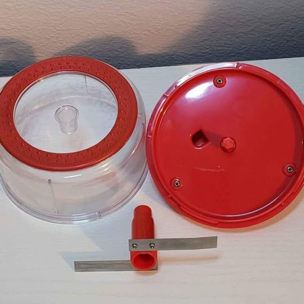 NEW Tupperware Quick Chef - Red - Picture 5 of 10